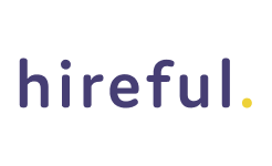 Hireful logo.