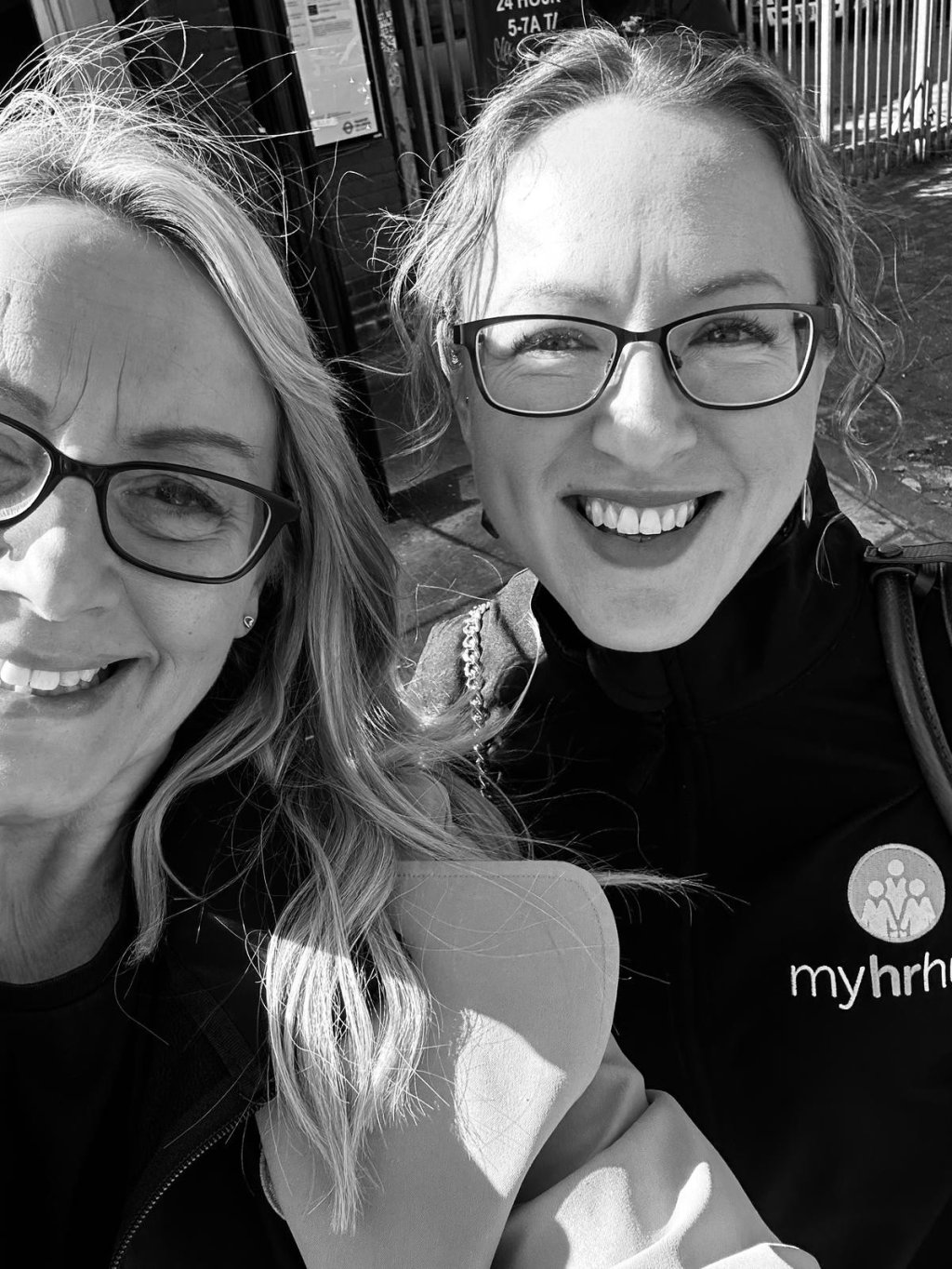 Rebecca and Ruth, HR consultants from My HR Hub.